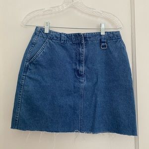 Vintage denim skirt